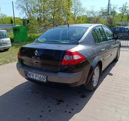 Renault Megane cena 3500 przebieg: 386000, rok produkcji 2004 z Warszawa małe 56